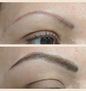 Eyebrow Tattoo result by Creative Touch Beauty in Sacramento, CA