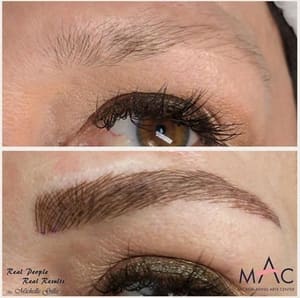 Eyebrow Tattoo result by Creative Touch Beauty in Sacramento, CA