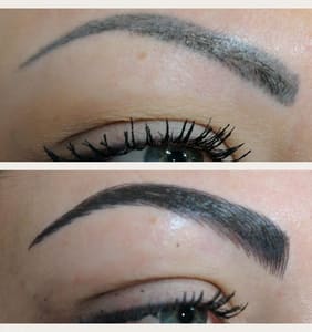 Eyebrow Tattoo result by Creative Touch Beauty in Sacramento, CA