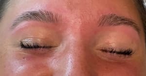 Eyebrow Tattoo result by Credo Salon Spa in Stillwater, MN