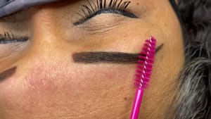 Eyebrow Tattoo result by Cristina Steele Cosmetic Tattoo in Redding, CA