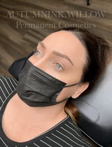 Eyebrow Tattoo result by Cross + Willow Permanent Cosmetics in Mission Viejo, CA