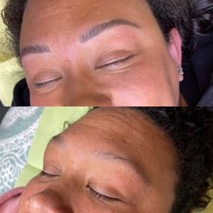 Eyebrow Tattoo result by Crush Microblading in Graham, WA