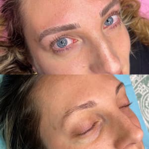 Eyebrow Tattoo result by Crush Microblading in Graham, WA