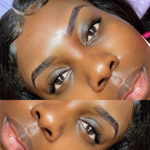 Eyebrow Tattoo result by Crystal Adore Beauty in Merrillville, IN