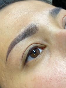 Eyebrow Tattoo result by Crystal Brow Expert in San Jose, CA