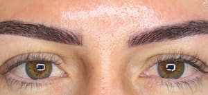Eyebrow Tattoo result by Crystal Triangle Body-Sculpting and Permanent Makeup in Ashland, OR
