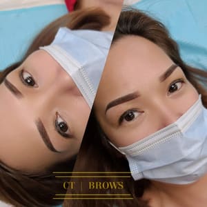 Eyebrow Tattoo result by CT Brows in Stanton, CA