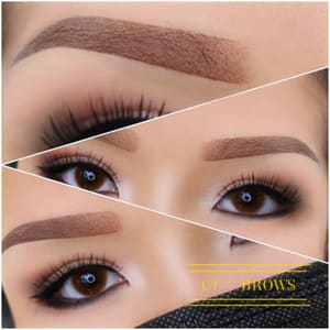 Eyebrow Tattoo result by CT Brows in Stanton, CA