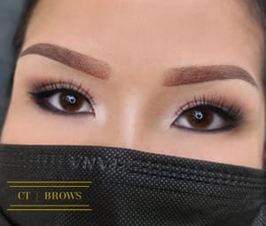 Eyebrow Tattoo result by CT Brows in Stanton, CA
