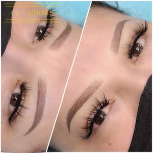 Eyebrow Tattoo result by CT Brows in Stanton, CA