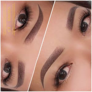 Eyebrow Tattoo result by CT Brows in Stanton, CA
