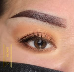 Eyebrow Tattoo result by CT Brows in Stanton, CA