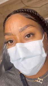 Eyebrow Tattoo result by Cultivated Beauty in Antioch, CA