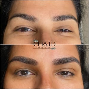 Eyebrow Tattoo result by Curved Beauty Co. in Kent, WA