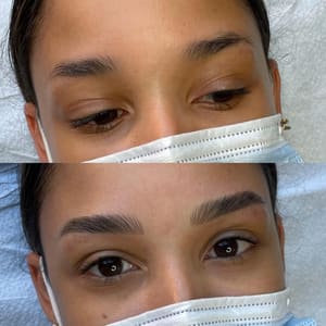Eyebrow Tattoo result by Cyprus Chicago in Chicago, IL