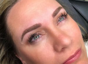 Eyebrow Tattoo result by CZAR Microblading in Trenton, FL