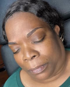 Eyebrow Tattoo result by CZAR Microblading in Trenton, FL