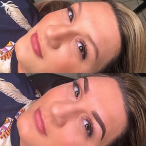 Eyebrow Tattoo result by CZAR Microblading in Trenton, FL