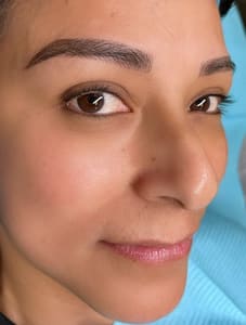 Eyebrow Tattoo result by D'Arro Salon in Burbank, IL