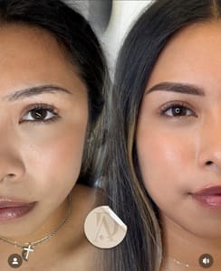 Eyebrow Tattoo result by D Atelier in Arlington Heights, IL