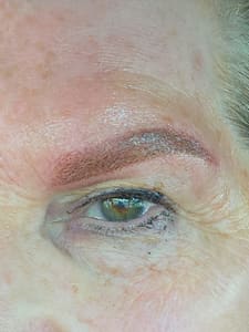 Eyebrow Tattoo result by D Atelier in Arlington Heights, IL