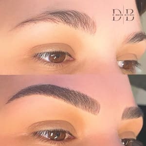 Eyebrow Tattoo result by D Brow Studio in Baton Rouge, LA