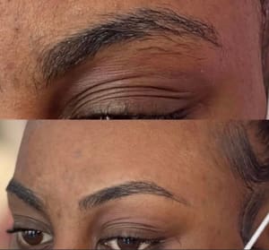Eyebrow Tattoo result by D’Browz & Beauty in Haines City, FL