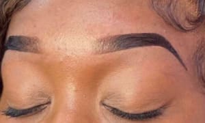 Eyebrow Tattoo result by D’Browz & Beauty in Haines City, FL