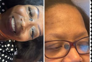 Eyebrow Tattoo result by D. Deluxe Experience in Charlotte, NC