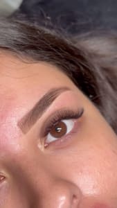 Eyebrow Tattoo result by D' Lima Studio in Miami, FL
