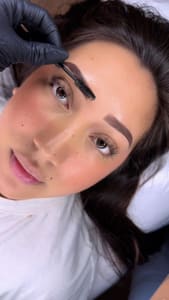 Eyebrow Tattoo result by D’LuxBrows & Beauty in Mcallen, TX