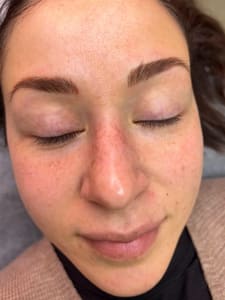 Eyebrow Tattoo result by Dúnia Ghabour in Greenwich, CT
