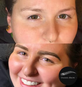 Eyebrow Tattoo result by Daddie iBrow in Austin, TX