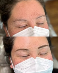 Eyebrow Tattoo result by Dahl House Co. in Durham, NC