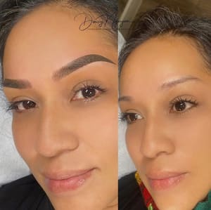 Eyebrow Tattoo result by Daisy Permanent Makeup & Academy in Redwood City, CA