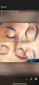 Eyebrow Tattoo result by Daisy's Brows and Lashes in La Quinta, CA