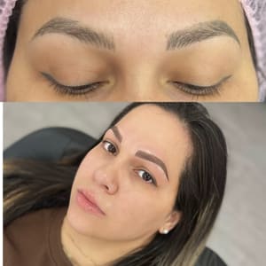 Eyebrow Tattoo result by Daisy Studio- PMU, Brows & Permanent Jewelry in Sherwood, AR