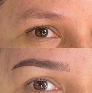 Eyebrow Tattoo result by Daliah Permanent Makeup in Van Nuys, CA