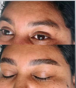 Eyebrow Tattoo result by Daliah Permanent Makeup in Van Nuys, CA