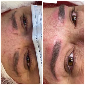Eyebrow Tattoo result by Dalialys brows in Racine, WI
