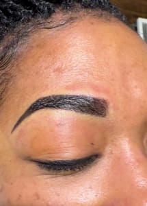 Eyebrow Tattoo result by Dalina's in Tucson, AZ