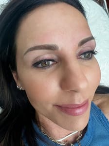 Eyebrow Tattoo result by Dallas Brows Artist in Lewisville, TX