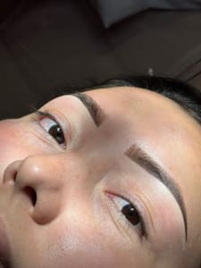 Eyebrow Tattoo result by Damaro Beauty Bar in Tampa, FL