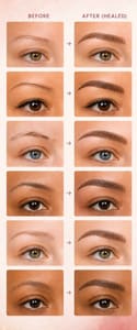 Eyebrow Tattoo result by Damascena Microblading Studio in Spokane, WA