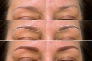 Eyebrow Tattoo result by Damascena Microblading Studio in Spokane, WA