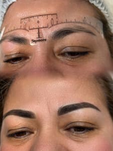 Eyebrow Tattoo result by Dami Beauty in Schaumburg, IL