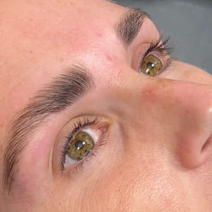 Eyebrow Tattoo result by Danaesthetics Beauty Studio in Walnut Creek, CA