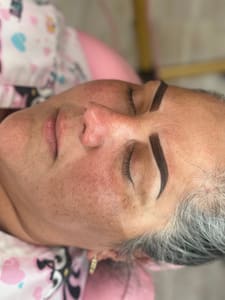 Eyebrow Tattoo result by Dani Brow Studio in Greenacres, FL