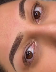 Eyebrow Tattoo result by Dani Brow Studio in Greenacres, FL